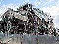 Hotel Ambacang, destroyed by the 2009 Sumatra earthquake