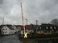 Manually operated level crossing in Oberhaun