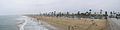 Panorama of the Balboa Pier.