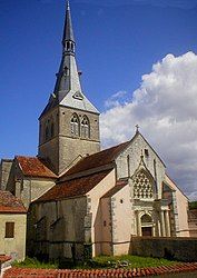 The church in Belan-sur-Ource