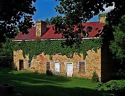 Eager Inn, a historic site in the township