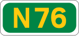 N76 road shield}}