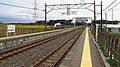 The station platforms in October 2017