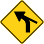 File:MUTCD W1-10cL.svg