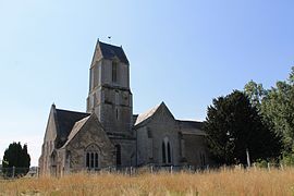 The church in Magny-en-Bessin