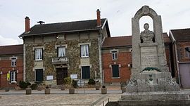 The town hall in Maurupt-le-Montois