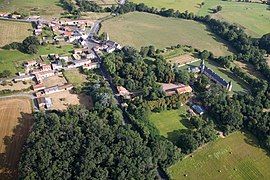 An aerial view of Maisontiers