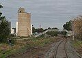 Looking south with platform to the right, July 2007