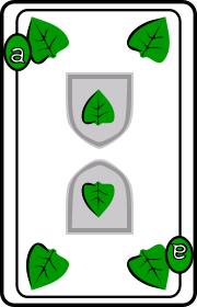 File:Playing card-german-blatt-01 daus.svg