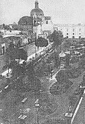 19th century view of the square