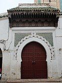 The main doors of the mosque