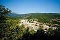 The river Spercheios at Kastrorachi, Makrakomi, Central Greece.