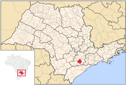 Location in São Paulo state