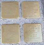 Stolpersteine für Wolfermann und Friedberg