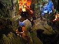 Thien Cung grotto in Ha Long Bay, Vietnam