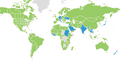 map of member states and signatories to the United Nations Convention against Corruption