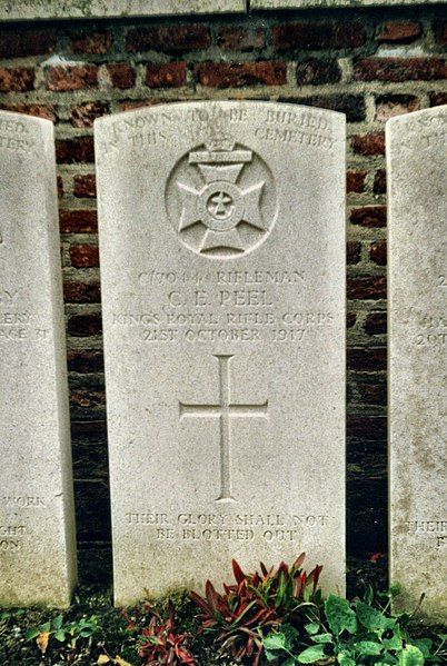 File:World-war-one-gravestone-clarence-peel.redvers.jpg