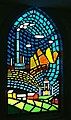 Stained glass of the Anaconda Smelter Stack.