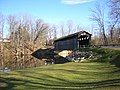 Fallasburg Bridge, a Brown truss covered bridge