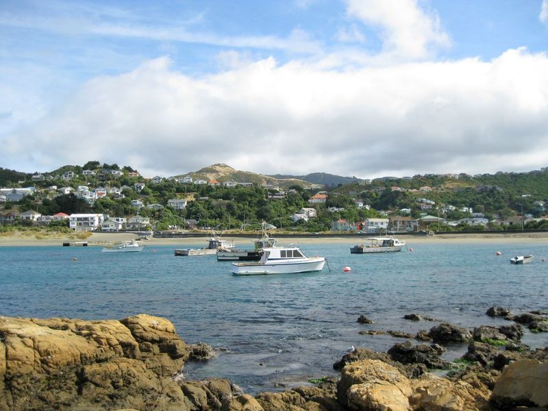 File:Island Bay Boats.JPG