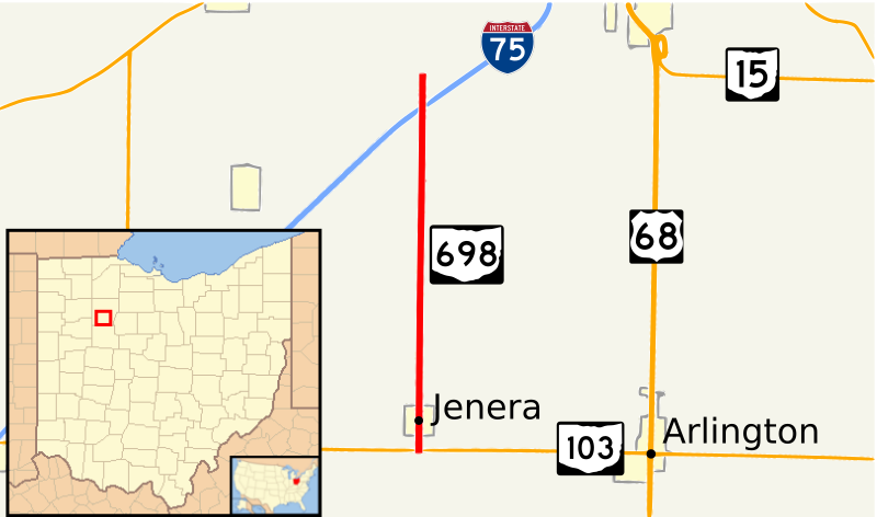 File:Ohio 698 map.svg