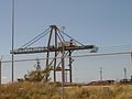 The original port quay crane currently in operations.