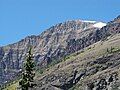 Summit of Rising Wolf Mountain as seen from Two Medicine Lake