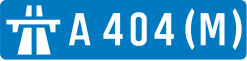 A404(M) shield