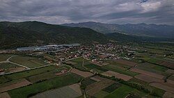 Air view of the village