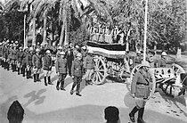 The State funeral of King Ghazi of Iraq in 1939.