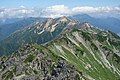 Mount Akaushi seen from Mount Suisho.