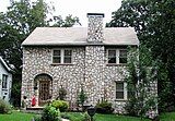 Knoxville, Tennessee, house built in 1932 in the Minimal Traditional style.