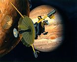 Artist's impression of the Galileo spacecraft