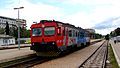 The HŽ 7122 series of the Hrvatske željeznice (Croatian Railways) in Split. Spring 2014