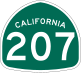 State Route 207 marker