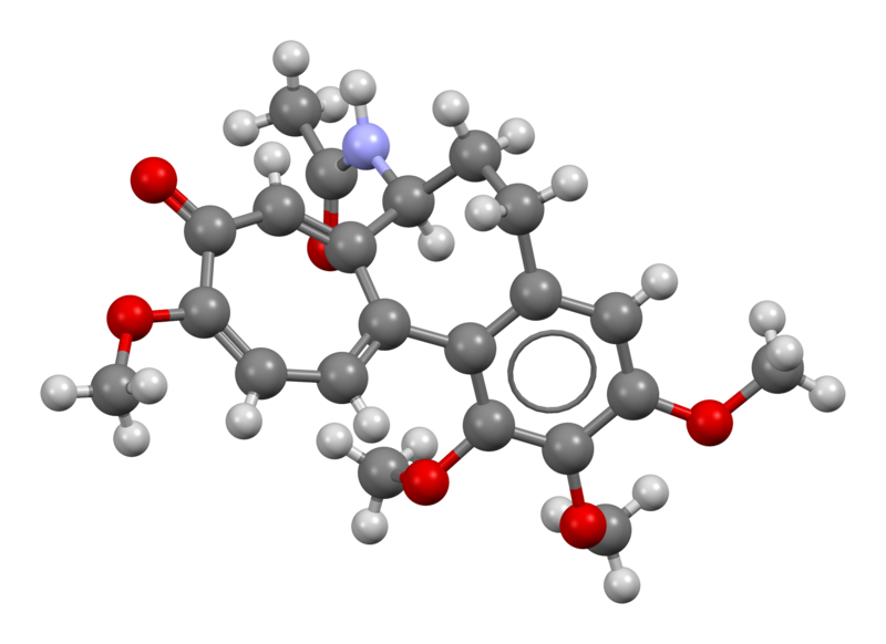 File:Colchicine-from-xtal-Mercury-3D-balls.png