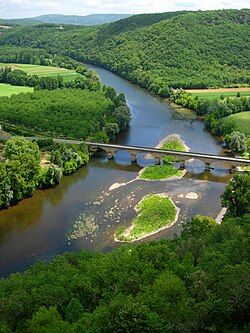 Dordogne in Périgord, near Castelnaud-la-Chapelle