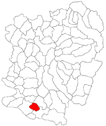 Location in Caraș-Severin County