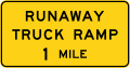 W7-4 Runaway truck ramp (distance)