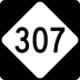 North Carolina Highway 307 marker