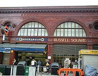 Russell Square tube