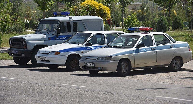 File:Tajikistan Police cars.jpg