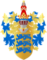 Greater coat of arms of capital city Tallinn.