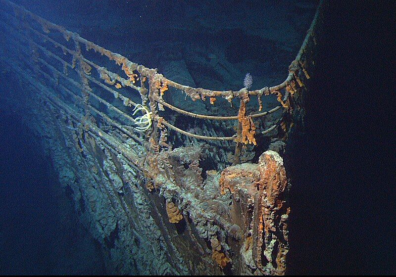 File:Titanic wreck bow.jpg