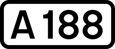 File:UK road A188.svg