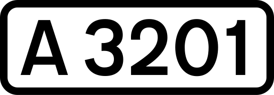 File:UK road A3201.svg