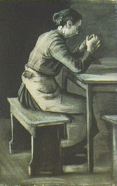 File:Woman-praying-1883 van Gogh.jpg