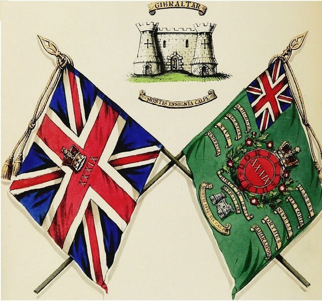 File:39th Foot Colours.jpeg