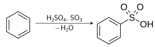 File:Benzene sulfonaition.svg