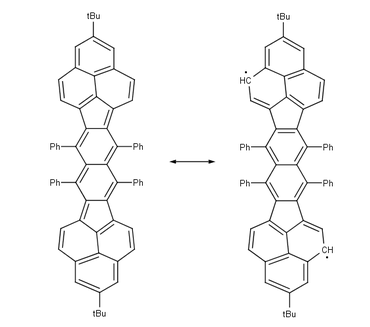 Bisphenalenyl biradical